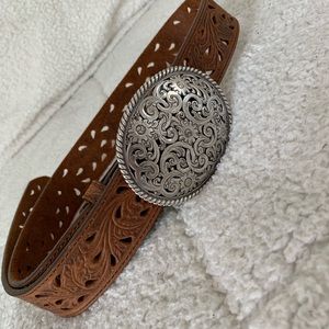 Tony Lama Women's Brown Belt